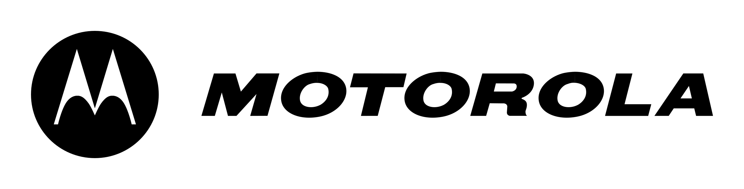 motorola logo black and white